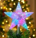 Estrella punta de árbol 10 cm