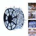 Led carrete x1000 bombillos x100 metros cable siliconado
