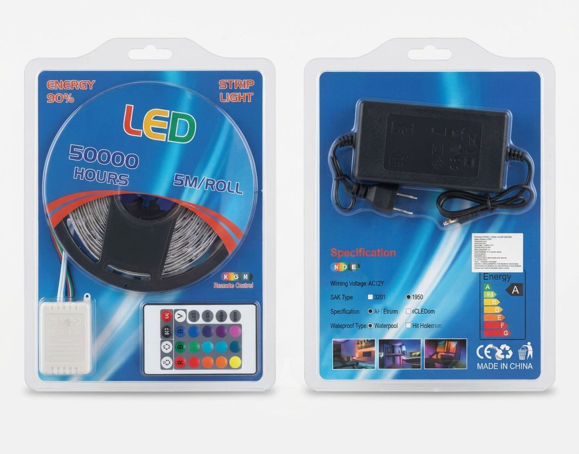 Cinta led RGB x 5 metros