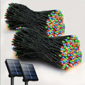 Solar x 100 Led  cable verde 10 metros 8 funciones