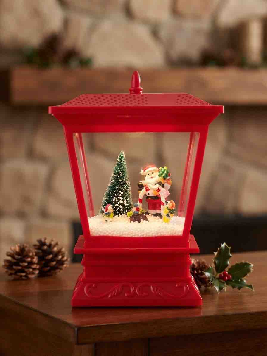 Farol navideño con luz y sonido REF: 1628